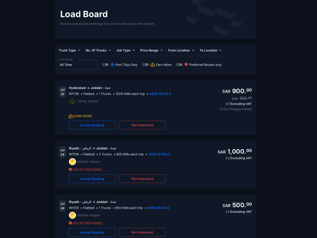 A national load board, in your pocket