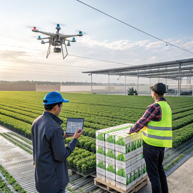 Agri-enterprise using digital systems for supply chain transparency and sustainable farming