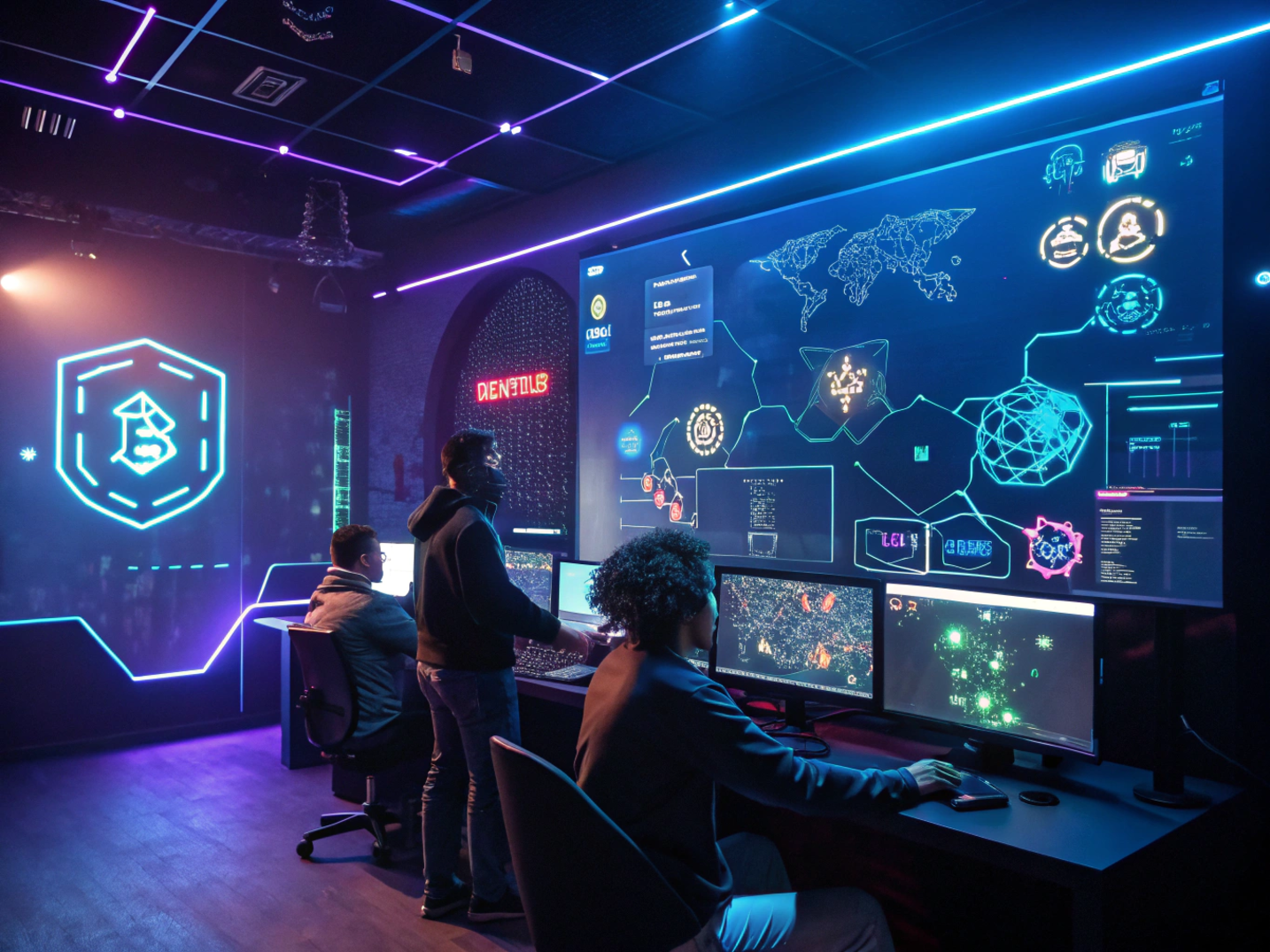 Next-gen game security with blockchain protection, encrypted payments, and anti-cheat infrastructure