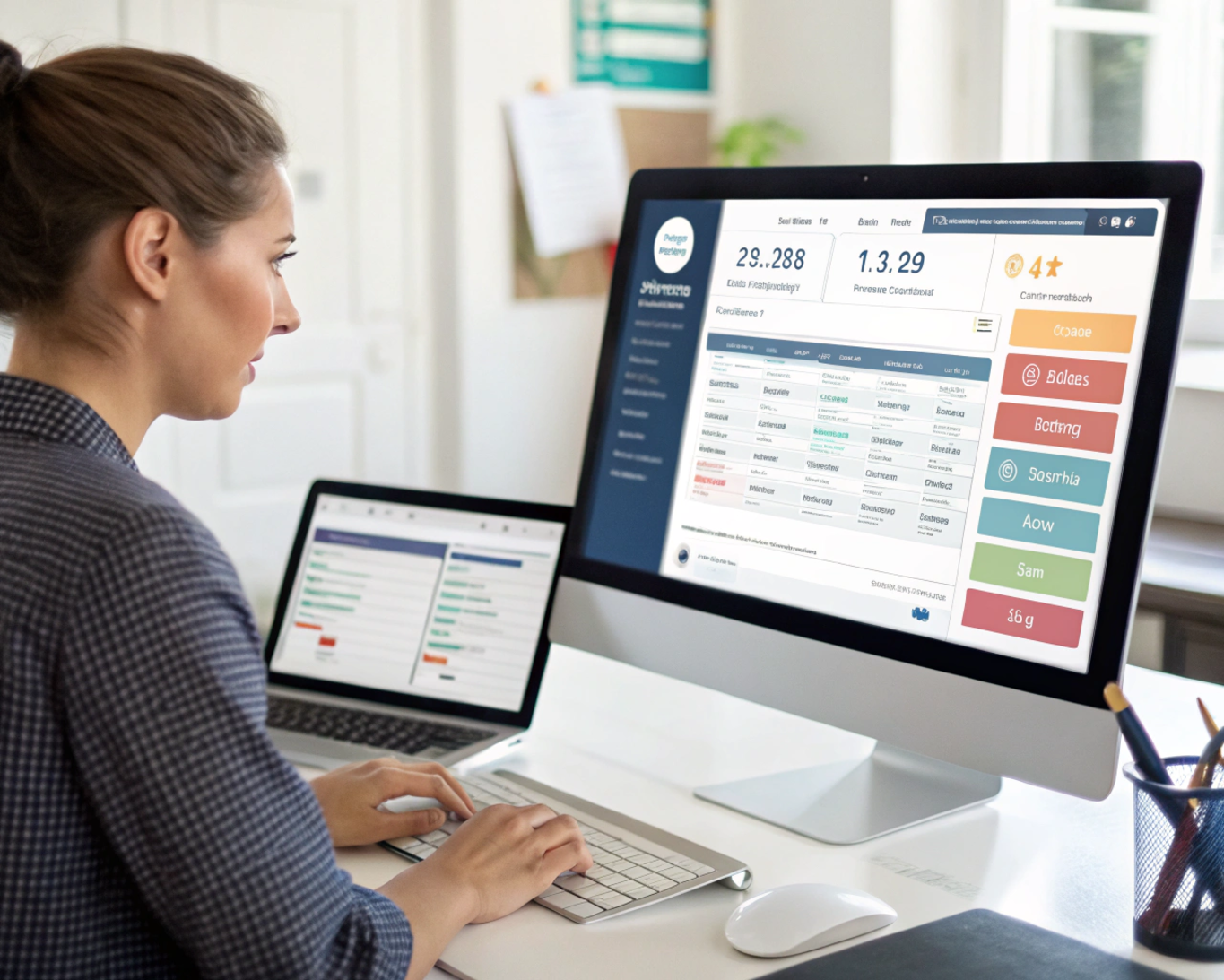 Automation for Smarter Academic Administration administrator using automated system for admissions and academic record management