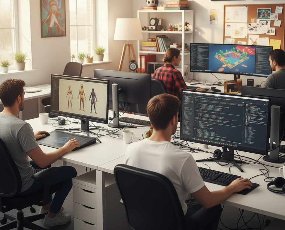 Game Design & Development Stages Explained by Tiso Studio