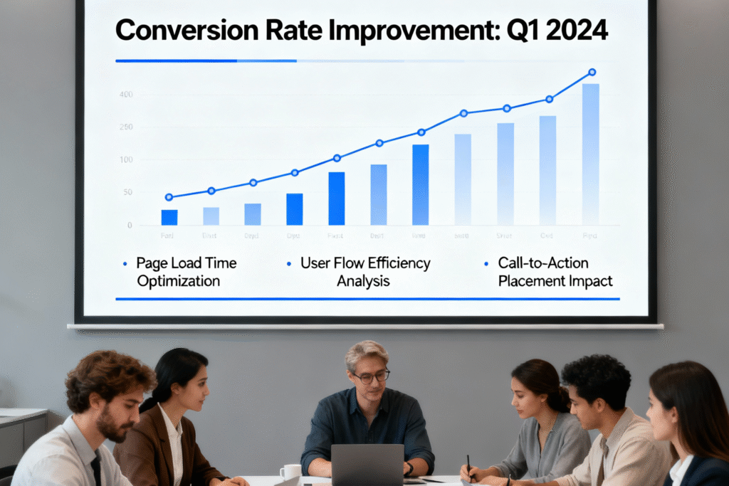 Conversion rate improvement 