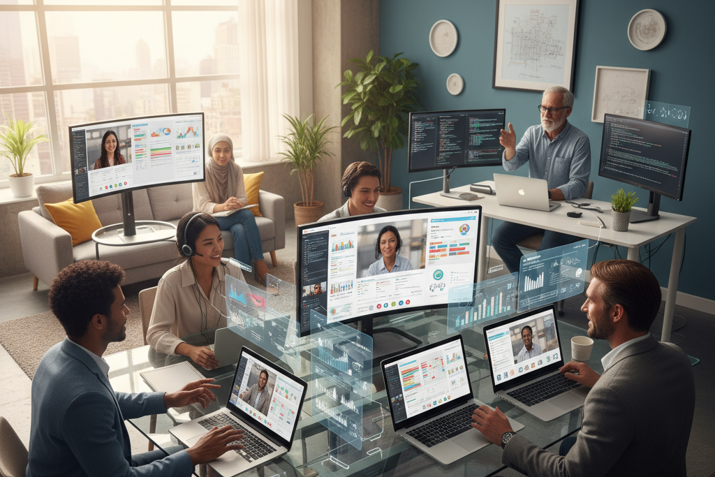 Collaboration Infrastructure and Tools for Smart Remote Work